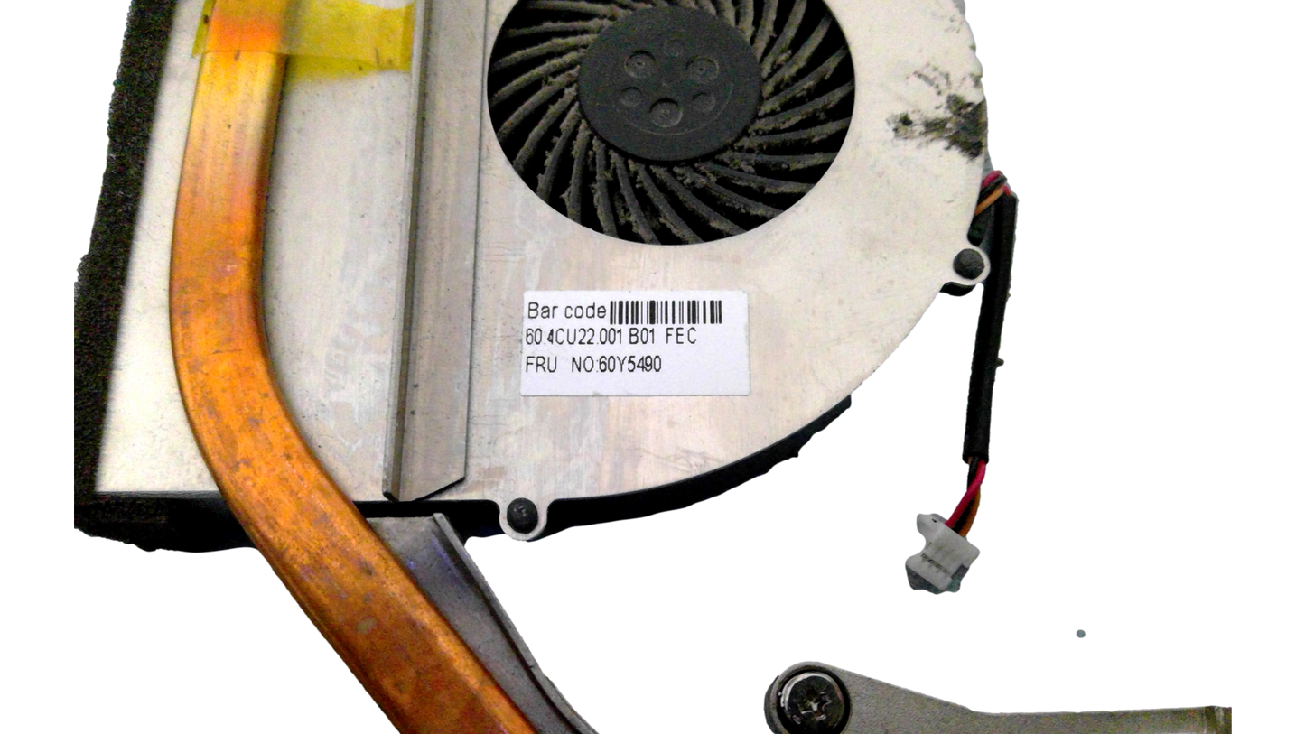 Genuine IBM T510 Laptop CPU Fan Cooling Heatsink 60Y5490 60.4CU22.001 B01