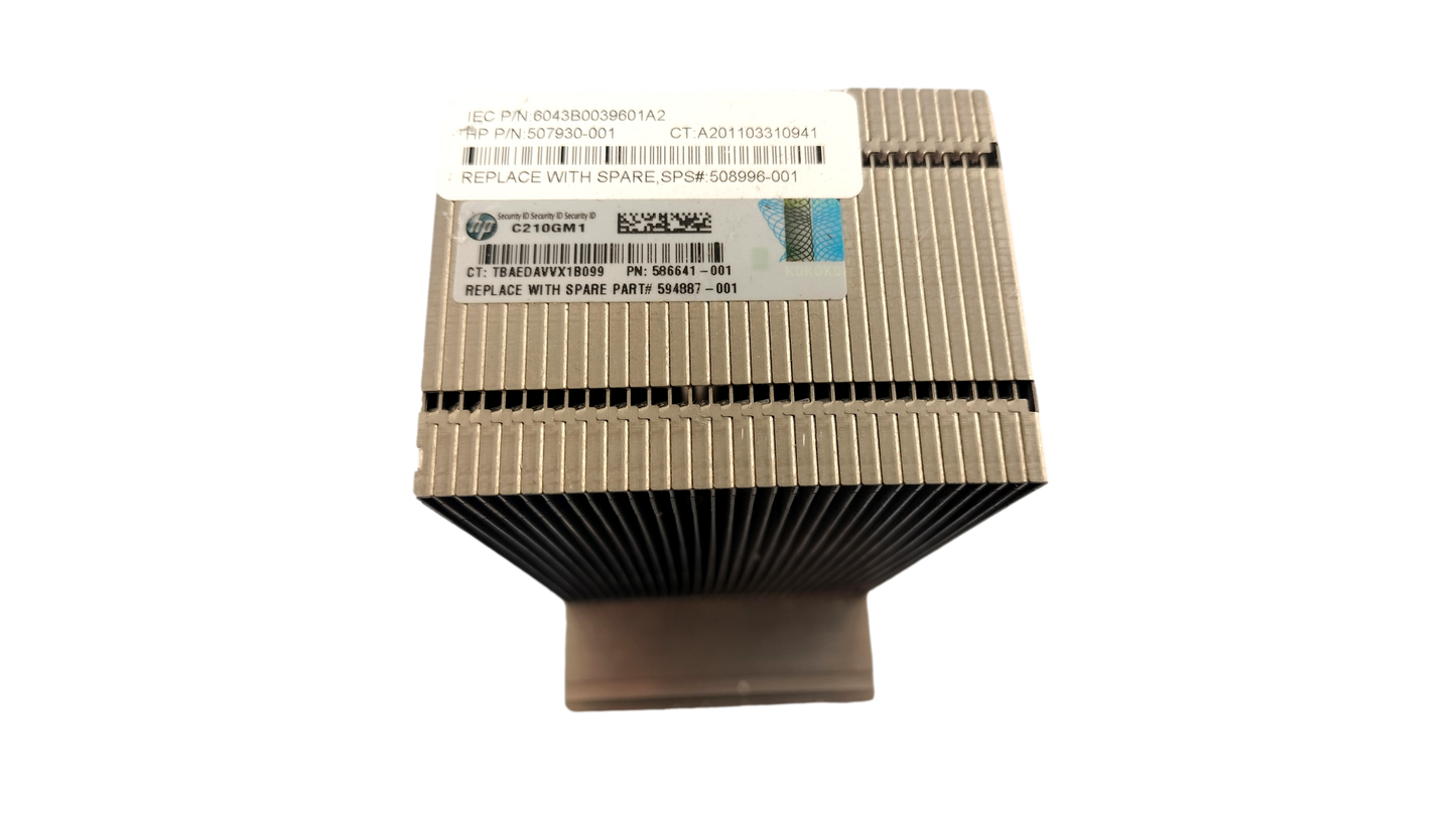 HP DL370 G6 ML370 G6 Heatsink 507930-001 508996-001