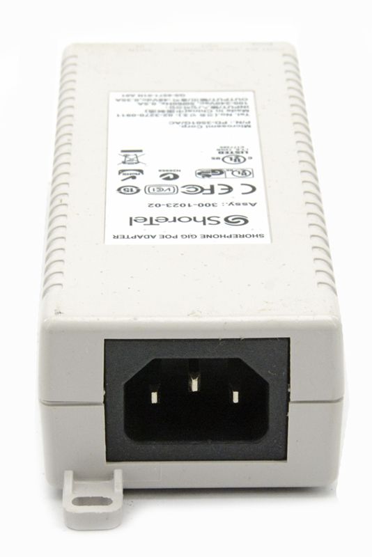 New Shortel Shorephone GIG POE Adapter PD-6571G300 48V 0.35A 300-1023-02