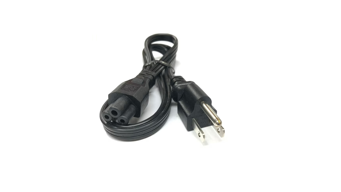 NEW Dell Genuine 0K260C 3 Prong Mickey Mouse Power Supply Cord Cable 3FT