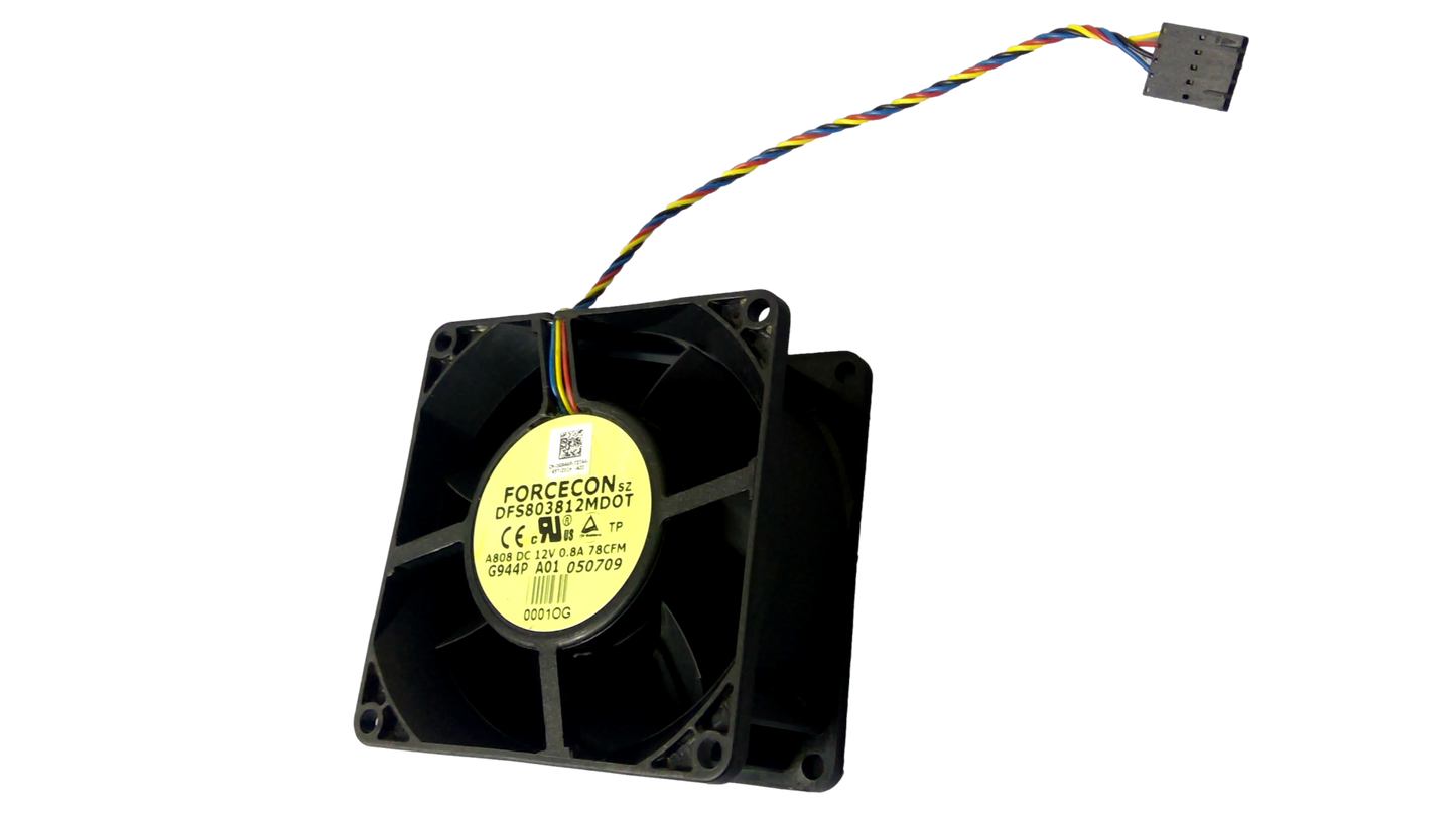 FORCECON DFS803812MDOT A808 DC12V 0.8A 78CFM G944P A01 050709 FAN