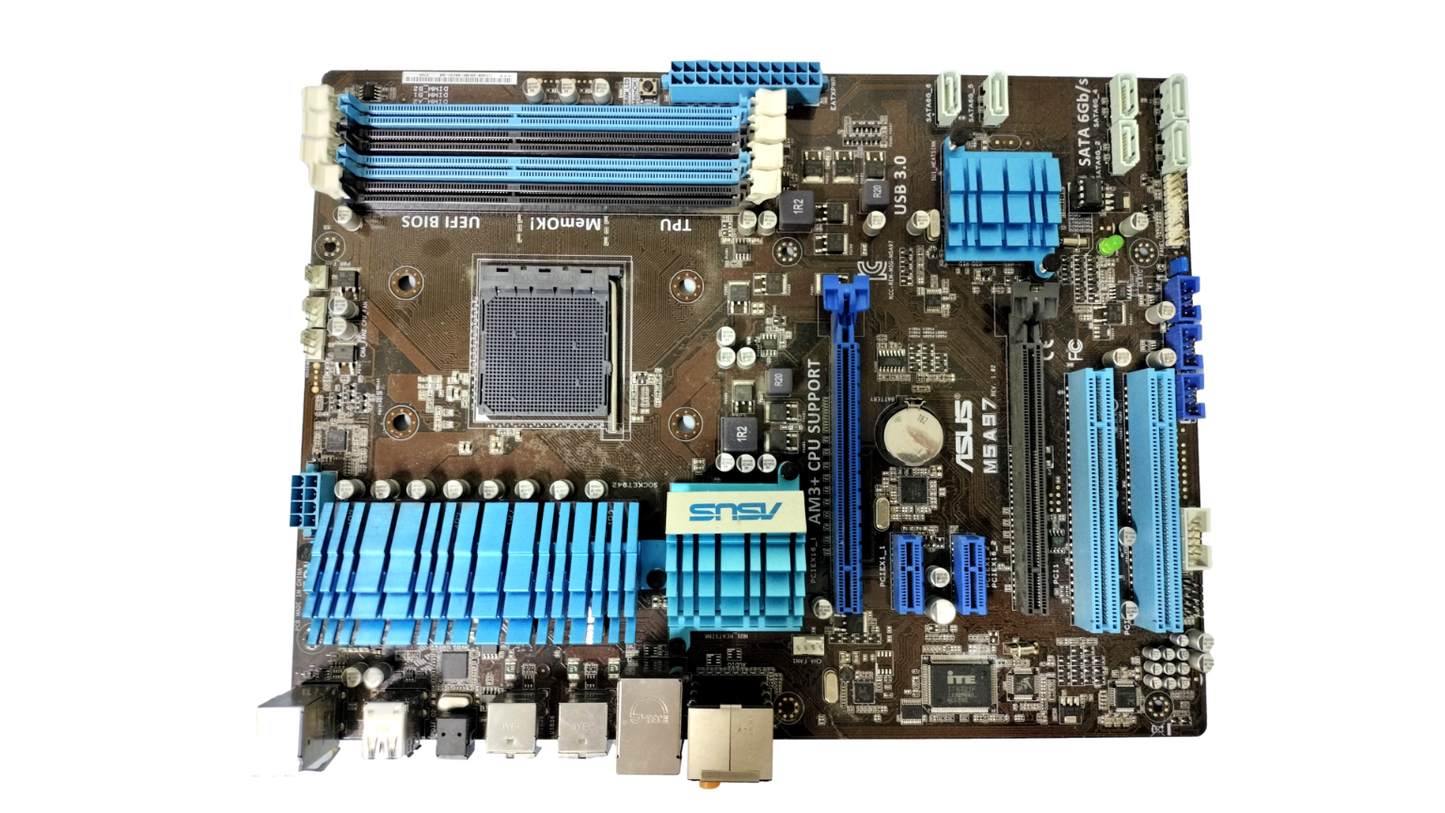 Asus M5A97 R2.0 ATX motherboard, AMD socket AM3+ DDR3