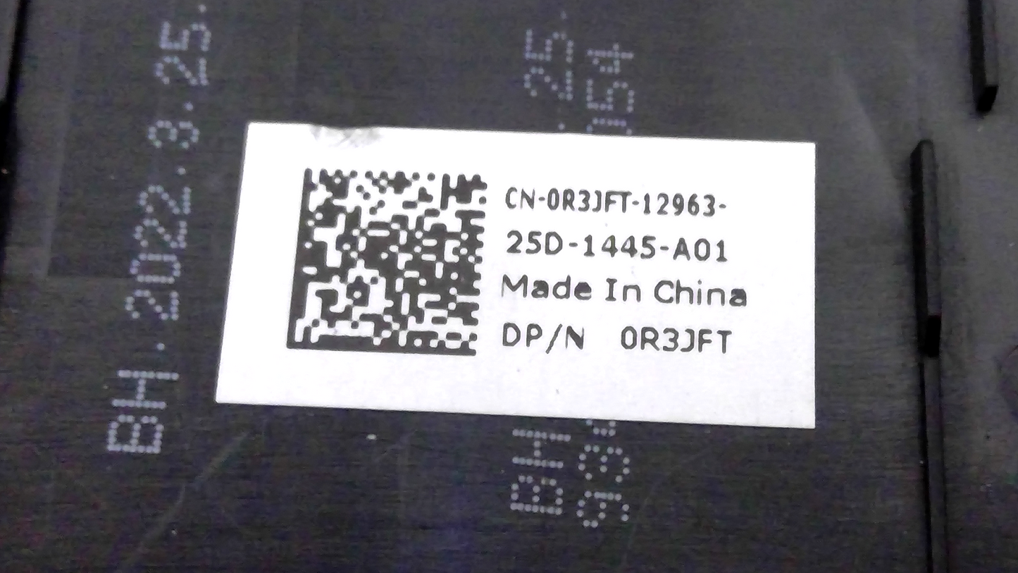 Dell OEM Latitude 5400 Palmrest Touchpad Assembly Dual Point R3JFT A1899F