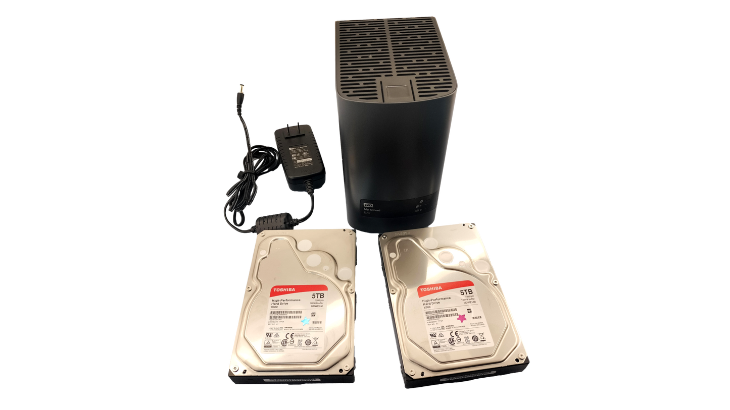 Western Digital My Cloud EX2 Ultra 2-Bay Diskless (10TB) NAS