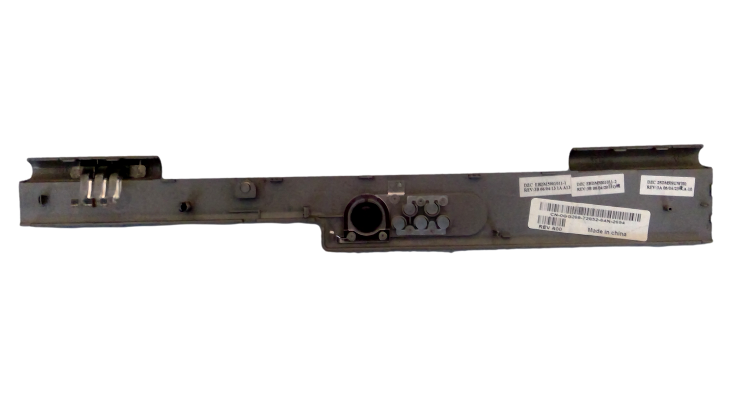 GG268 Dell Latitude D520 Laptop Notebook Replacement 15" Inch Black Silver Power Button Plastic Rear Hinge Cover Panel C