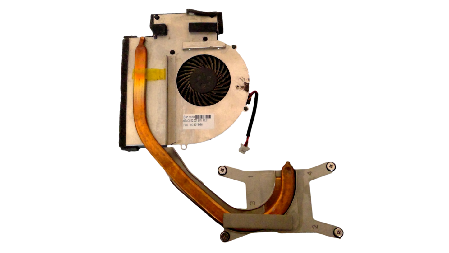 Genuine IBM T510 Laptop CPU Fan Cooling Heatsink 60Y5490 60.4CU22.001 B01