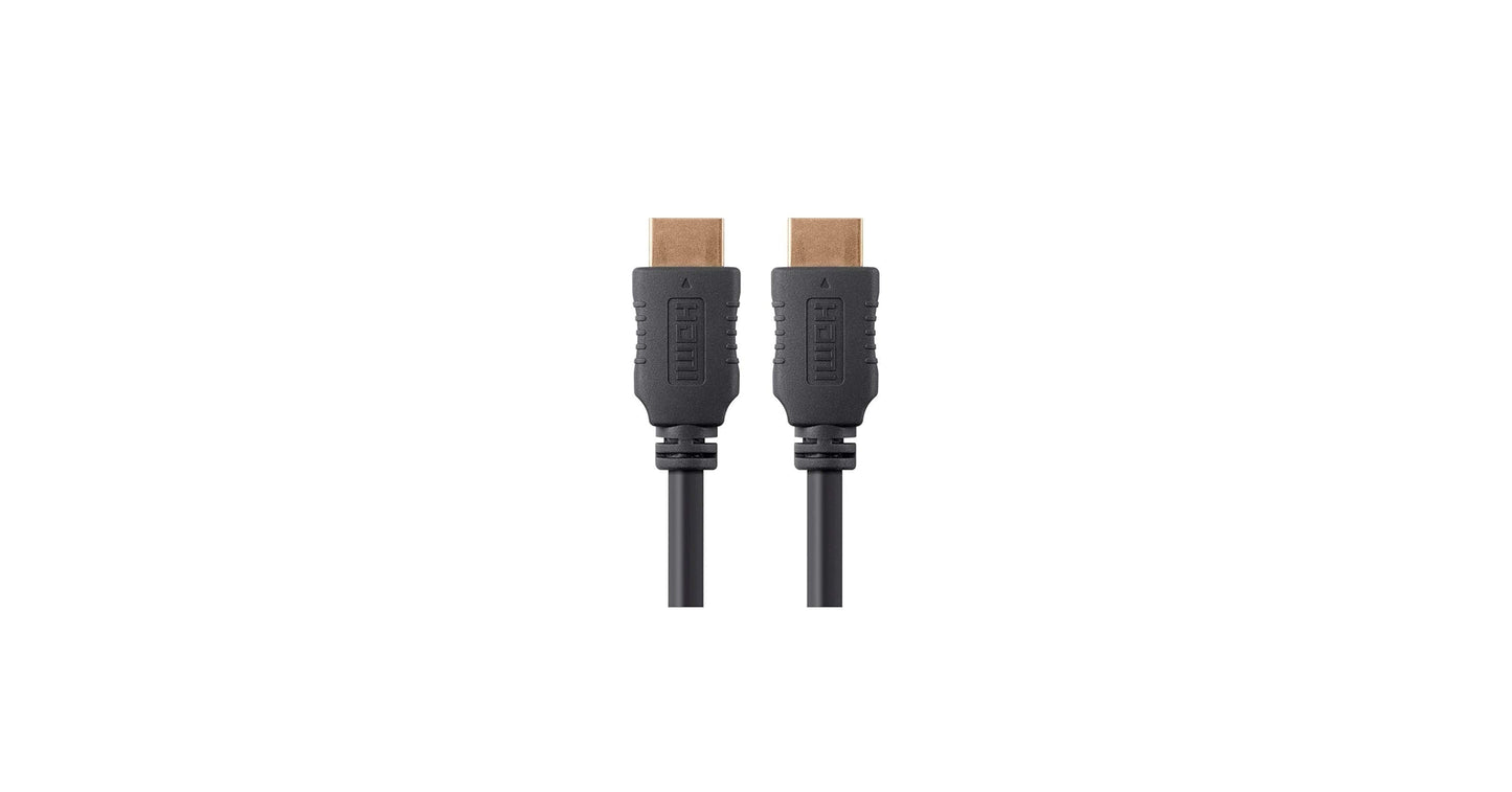 Monoprice 3992 4K High Speed HDMI 2.0 Black 6ft Cable