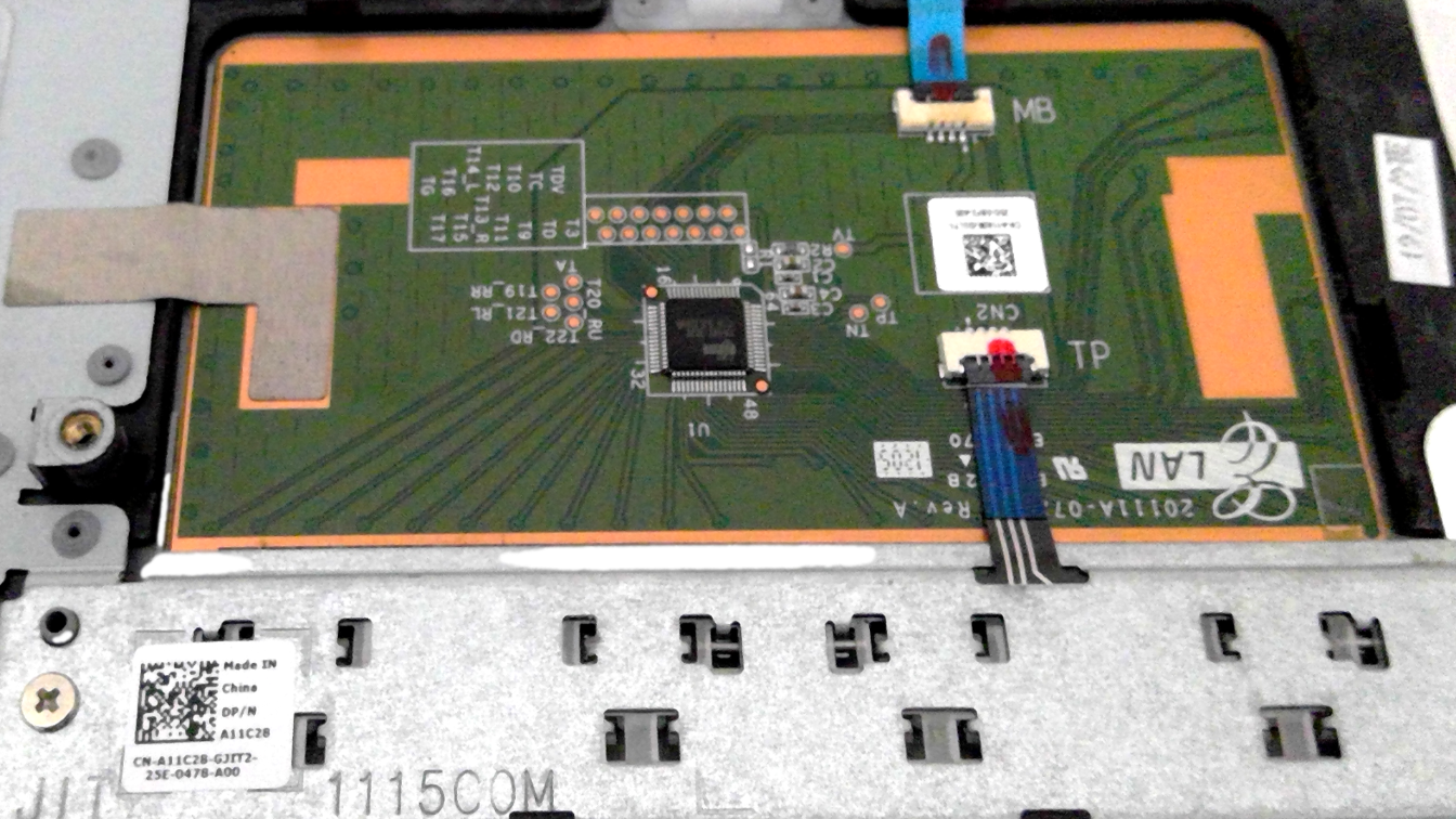 Dell Inspiron 15R 5520 7520 Palmrest Touchpad P25F-001/0FH7F 00FH7F