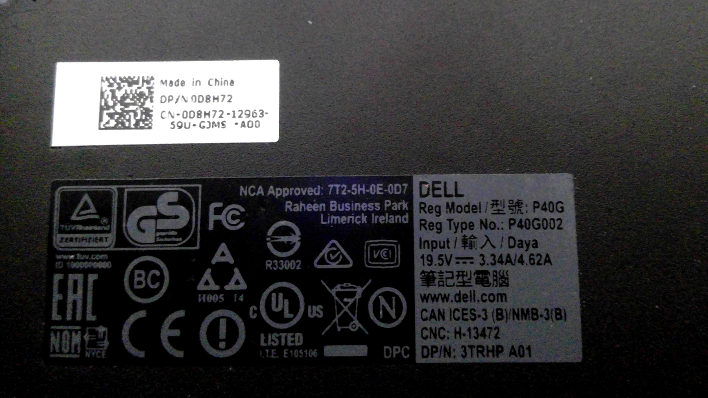 Dell Latitude E7450 Bottom Base Chassis Frame Assembly NIB02 0HVJ91 HVJ91