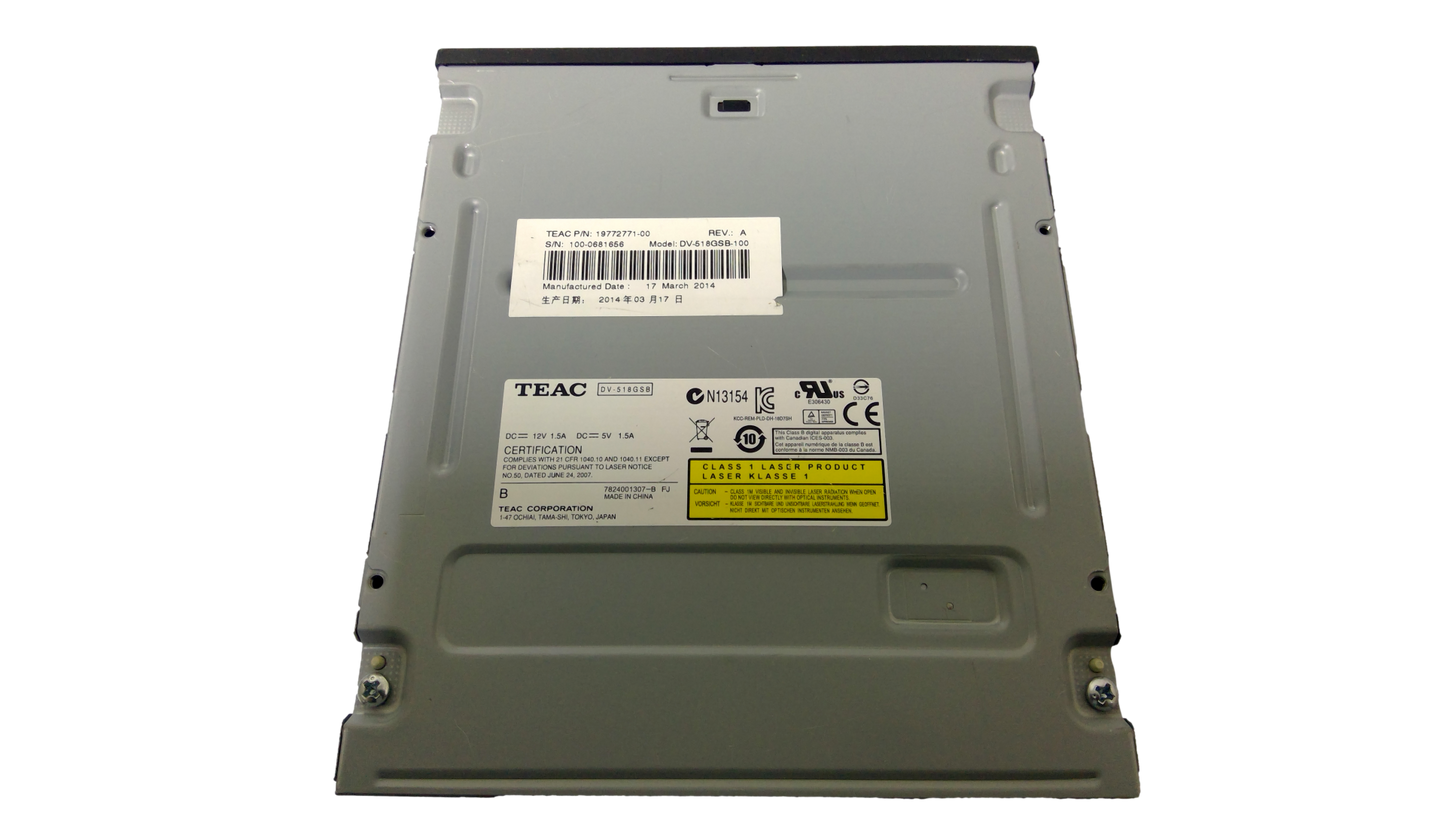 TEAC DVD Drive Model DV-518GSB-100 REV. A