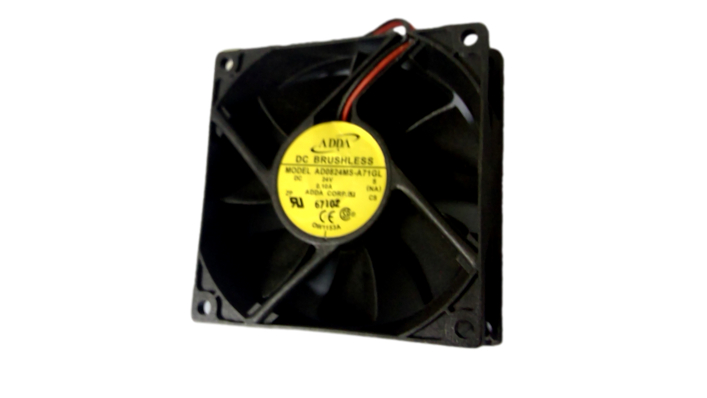 ADDA AD0824MS-A71GL 80*80*25mm 24V 0.10A Inverter Cooling Fan 2-wire