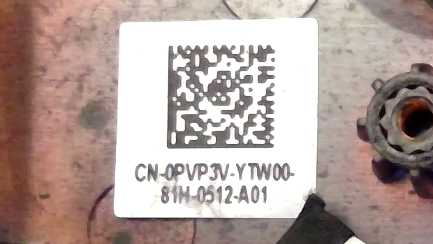 OEM Dell Latitude 7290 Laptop Palmrest Touchpad US NON-Backlit Keyboard PVP3V