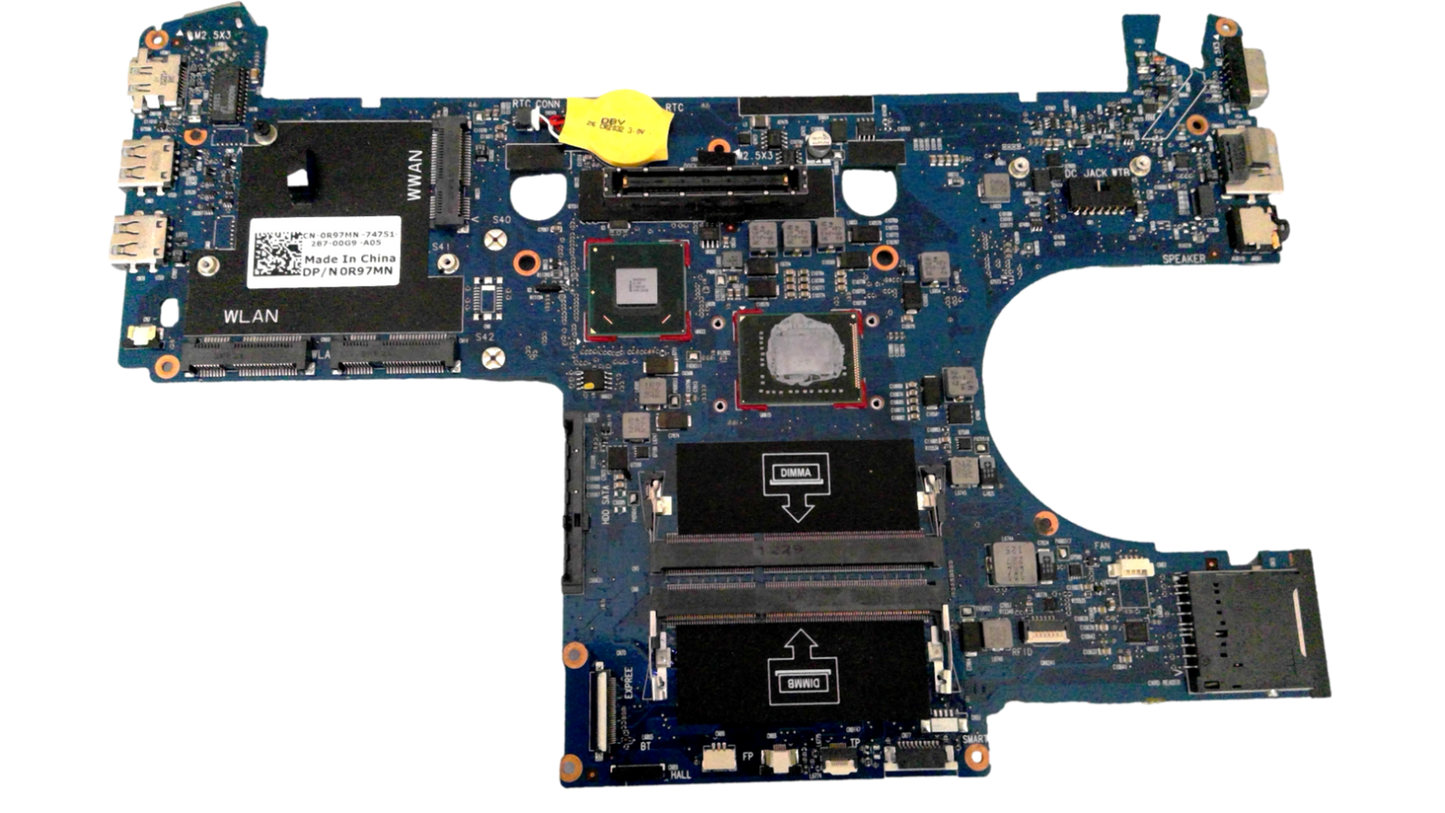 Dell Latitude E6220 Motherboard 0R97MN Intel i5-2520M 2.5GHz CPU Included