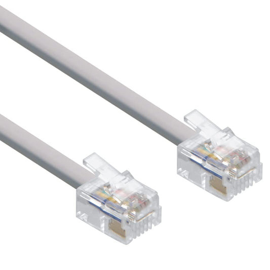 NEW C2G 7ft RJ12 Male to RJ12 Male Modular Cable Straight #09598