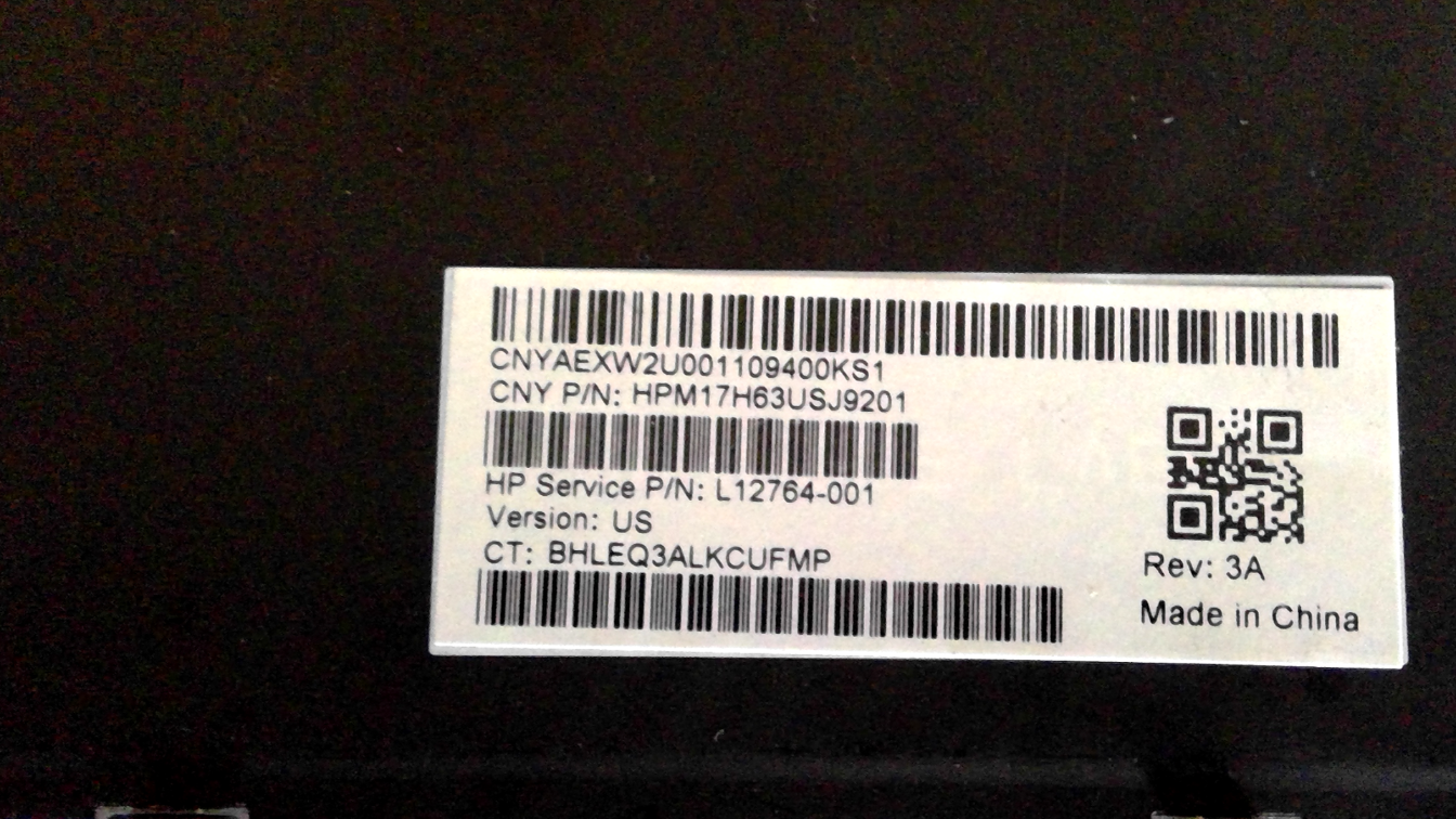 HP ZBook 15 G6 15.6" Genuine Laptop US Backlit Keyboard L12764-001