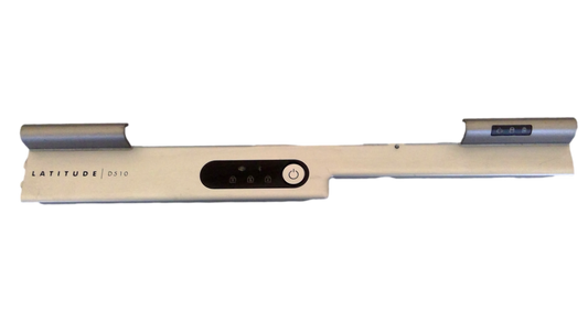 DELL Latitude D510 Laptop Power button & Hinge Cover Strip Bar Trim 0R8758