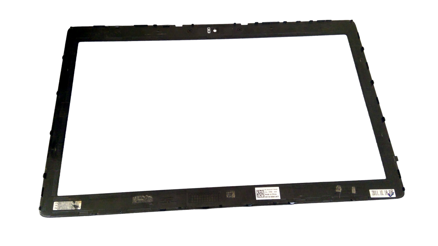 Dell OEM Latitude E6520 15.6" Front Cover Plastic with Web LCD Trim Bezel NW1W7