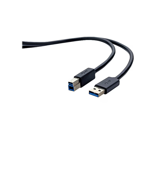 Type A to Type B 6ft USB 3.0 Cable