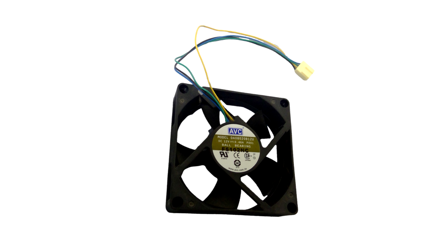 AVC DA08020B12U 8cm 8020 80*80*20mm 12V 0.46A 4-line PWM Tempreture Control CPU Chassis Cooling Fan