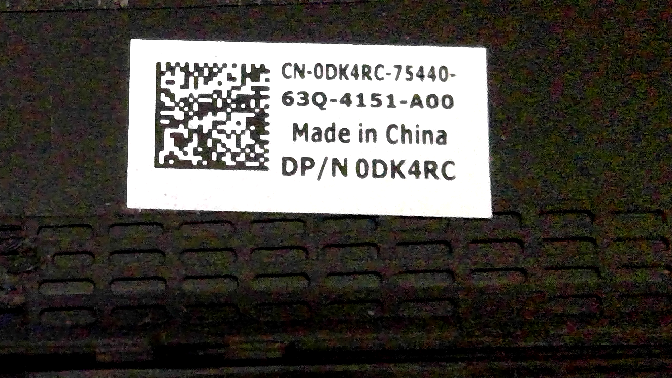 LCD Screen Front Security Bezel Frame for Dell- E5470 5470 0DK4RC DK4RC