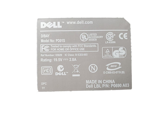 Dell D-Series D/Bay External Media Module UC793 0UC793