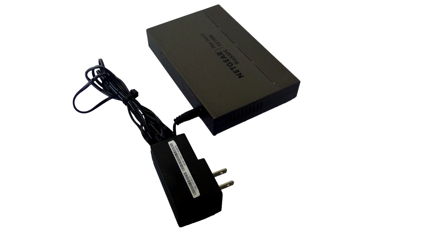 NetGear ProSAFE GS108PE v3 8-Port Gigabit Managed PoE Switch
