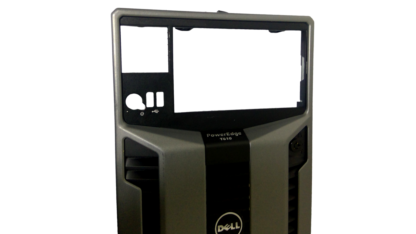 Dell Poweredge T610 / T710 Front Bezel Cover Faceplate Rm153 W/ 2 Keys