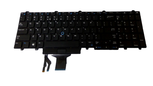 Dell Latitude E5550 E5570 US English QWERTY Keyboard 0KXXPV LW