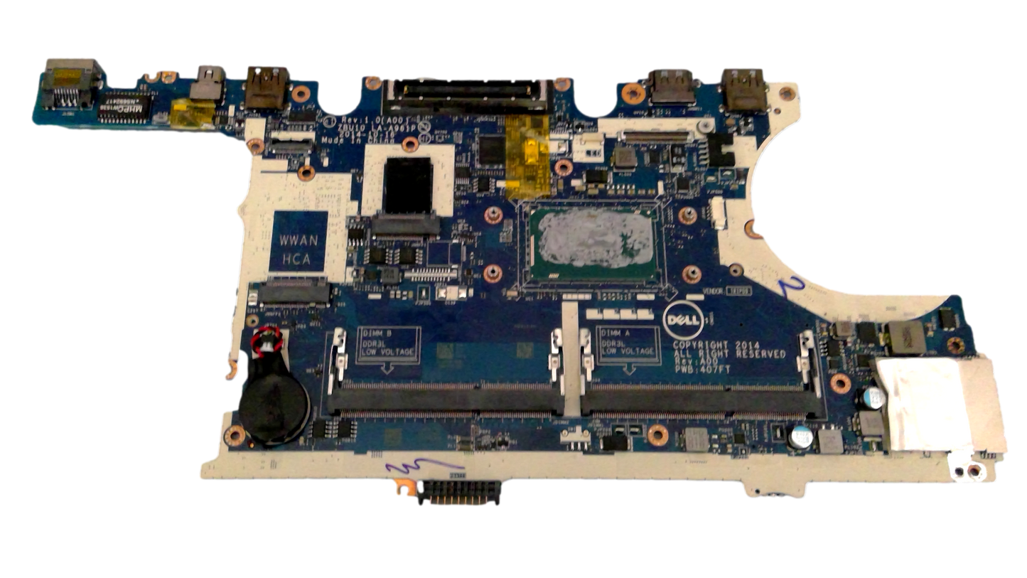Dell Latitude E7450 Core i5-5200U 2.20 GHz DDR3L Motherboard TFFV9