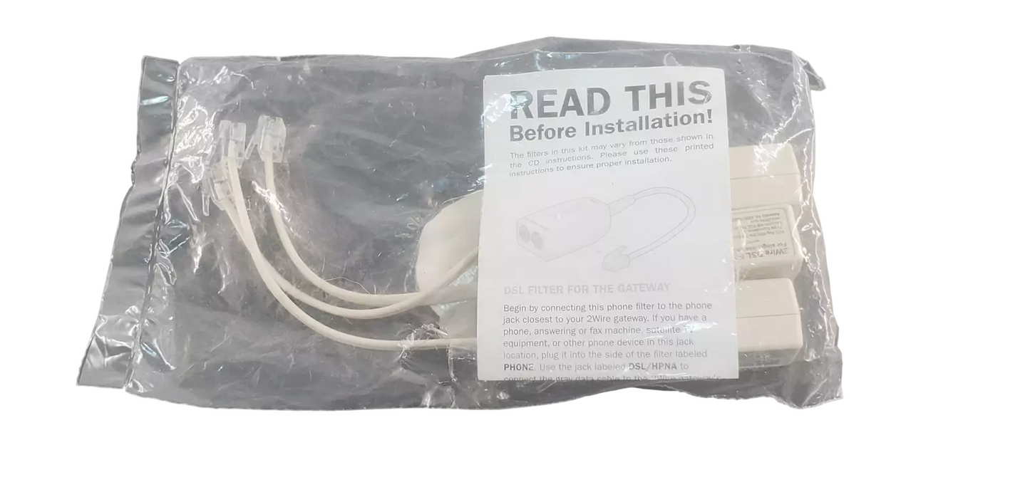 New 4x 2Wire DSL Filters