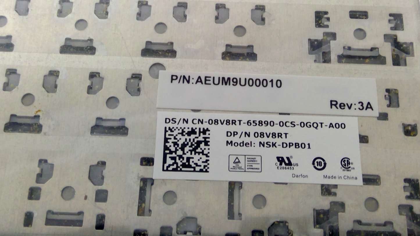 Dell 8V8RT 08V8RT CN-08V8RT V104025CS V104025CS1 AEUM9U00110 CB Layout Notebook