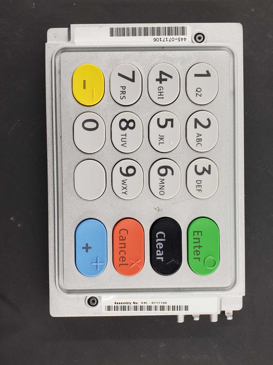 Hypercom 5815 Mac Machine Keypad w/ heat assembly