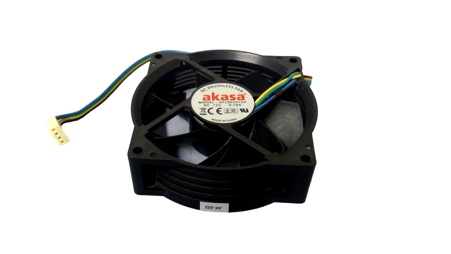 Akasa DFC802512H Fan DC12V 0.19A 4-Pin 4-Wire
