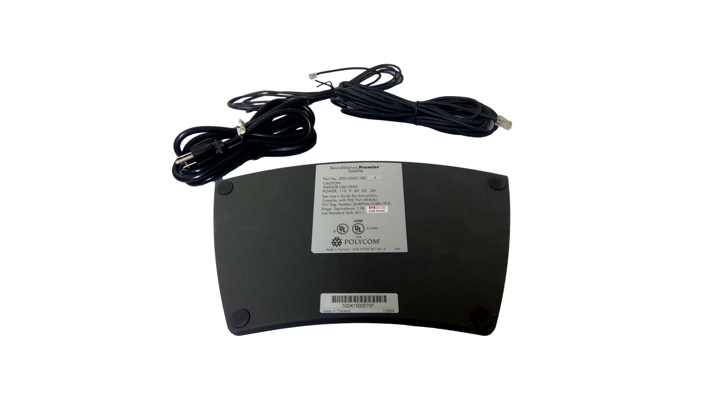 NEW Polycom SoundStation Premier Satellite 2201-02601-001