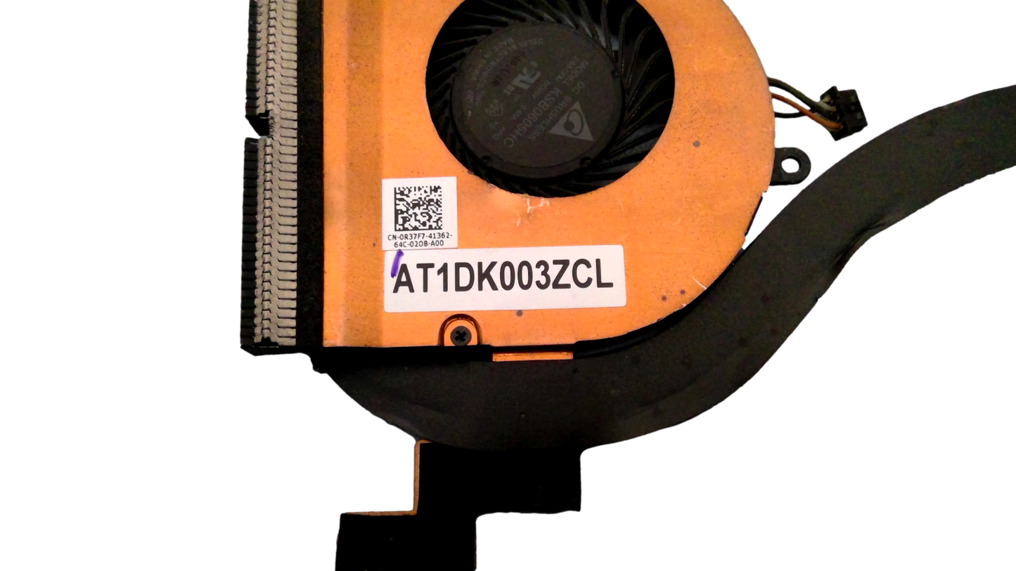 Dell E7270 CPU Cooling Heatsink with Fan R37F7