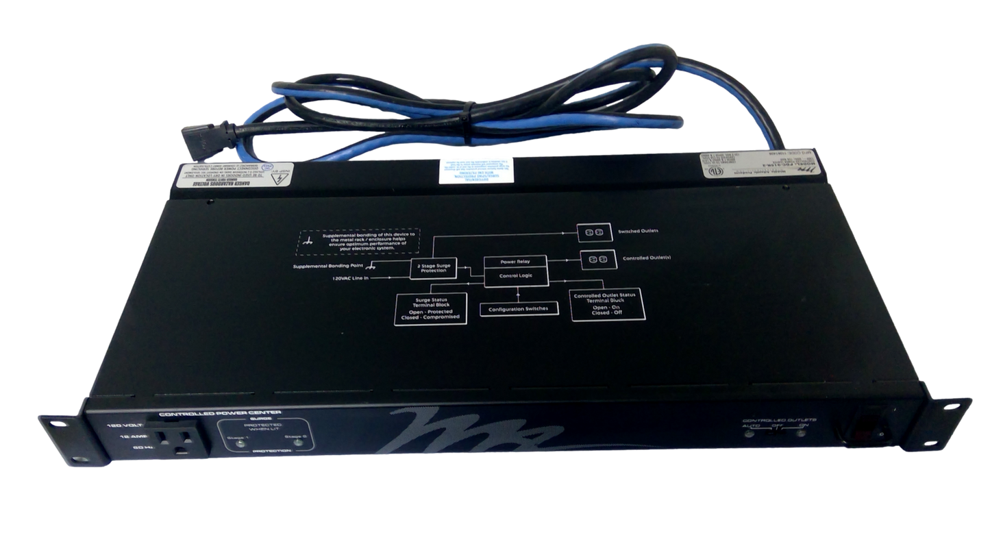Middle Atlantic PDC-915R-2 120v Rackmount Power Strip