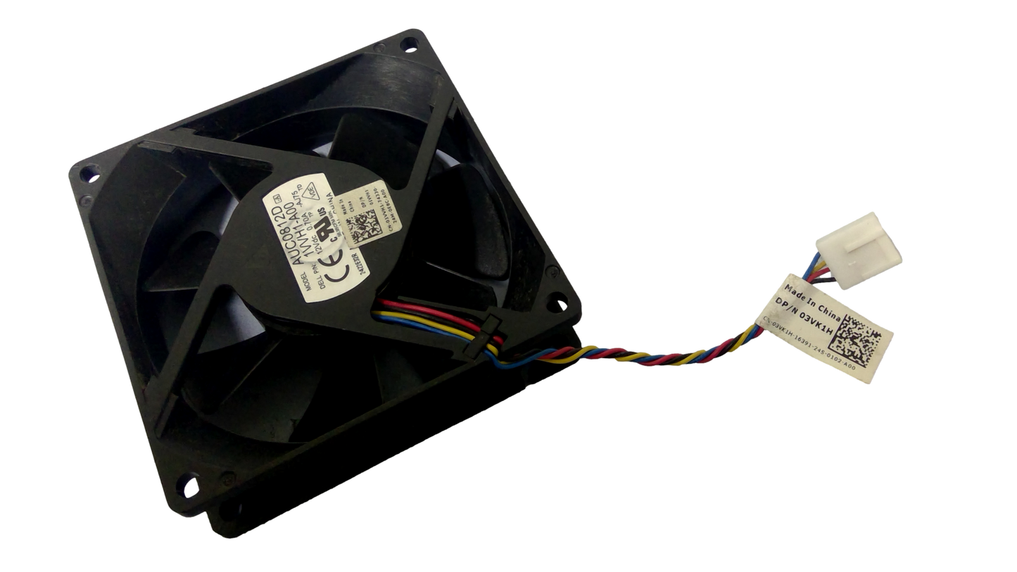 DELTA ELECTRONICS AUC0812D DELL P/N 1VVH1-A00 12Vdc 0.70A -AJ75 CASE FAN