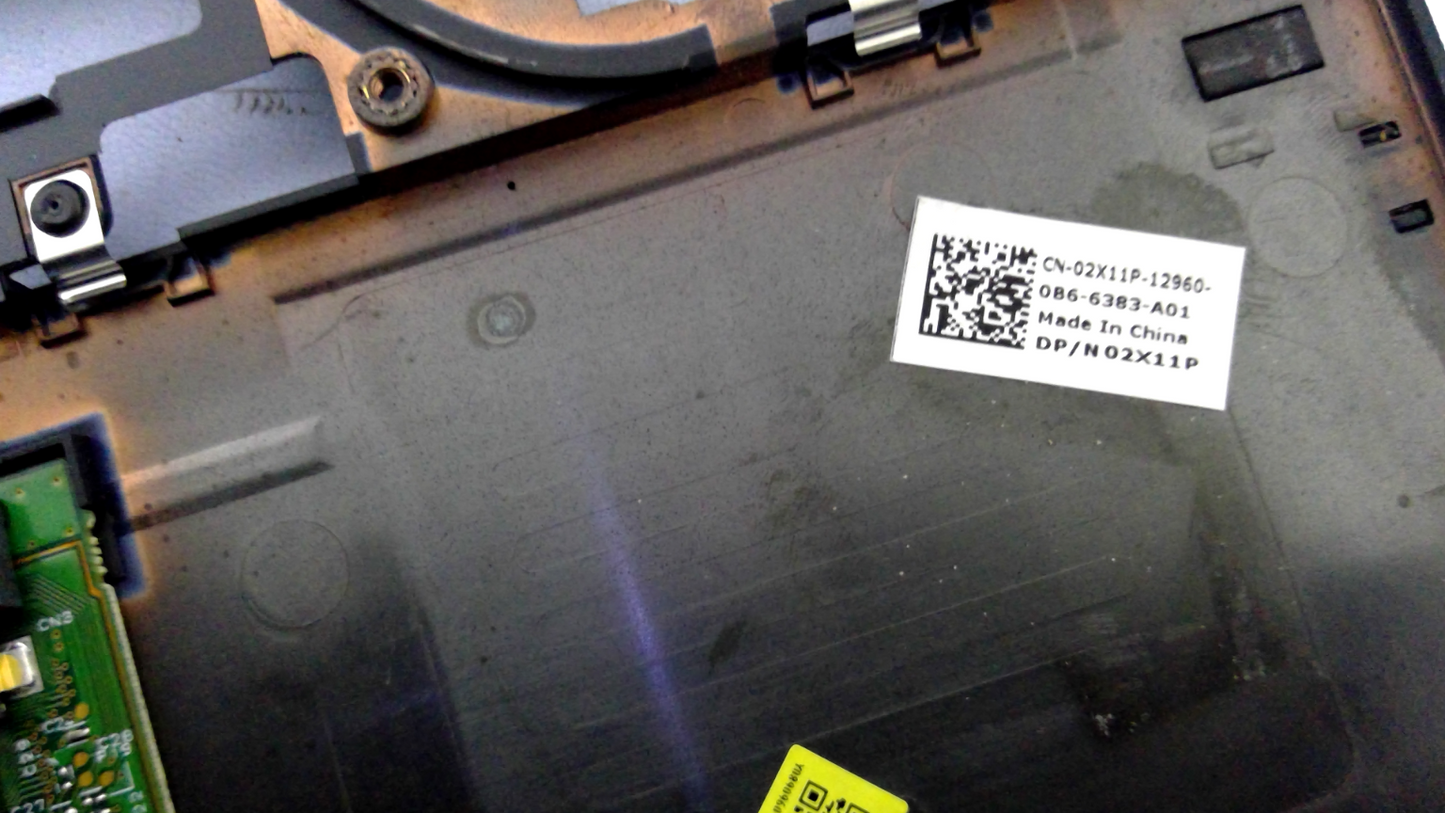 Dell Latitude E6410 Palmrest and Touchpad 02X11P 2X11P