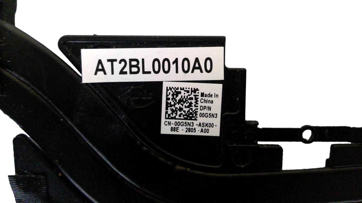 Dell XPS 15 9570 9575 Series Laptop Cooling Heatsink 0G5N3 00G5N3 AT2BL0010A0