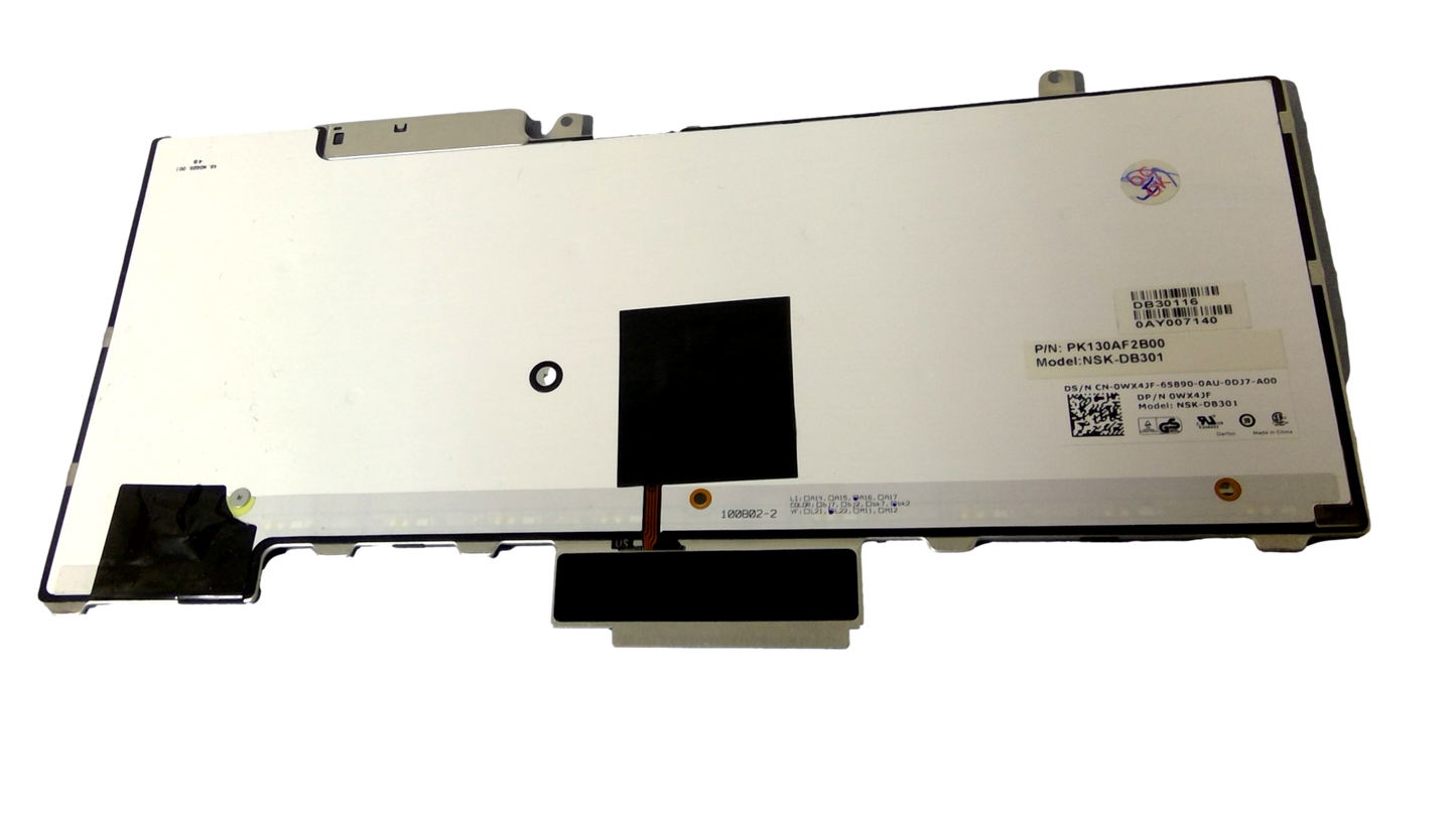 Dell 0WX4JF NSK-DB301 PK130AF2B00 US Black Backlit Laptop keyboard