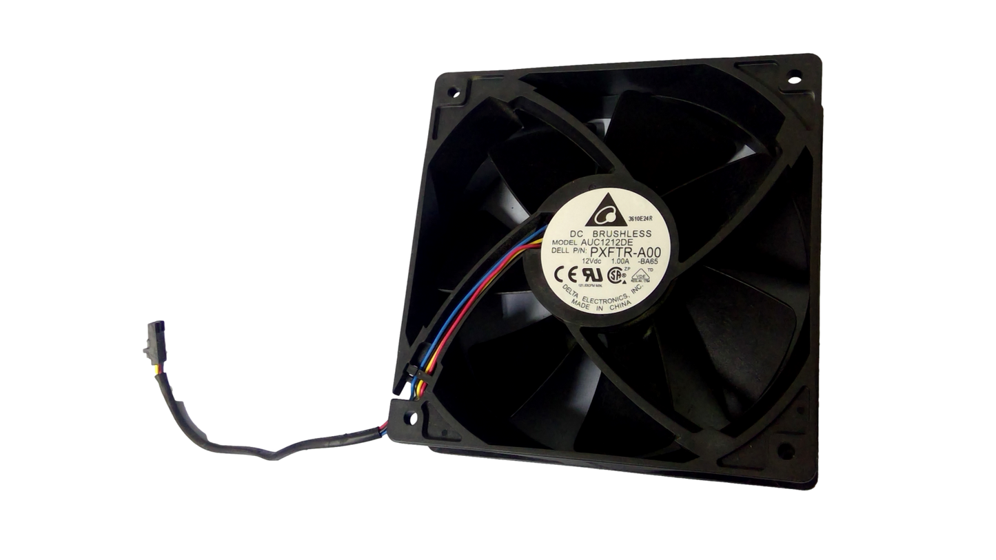 Dell Cooling Fan PXFTR-A00 AUC1212DE 12Vdc 1.00A -BA65 4-Pin
