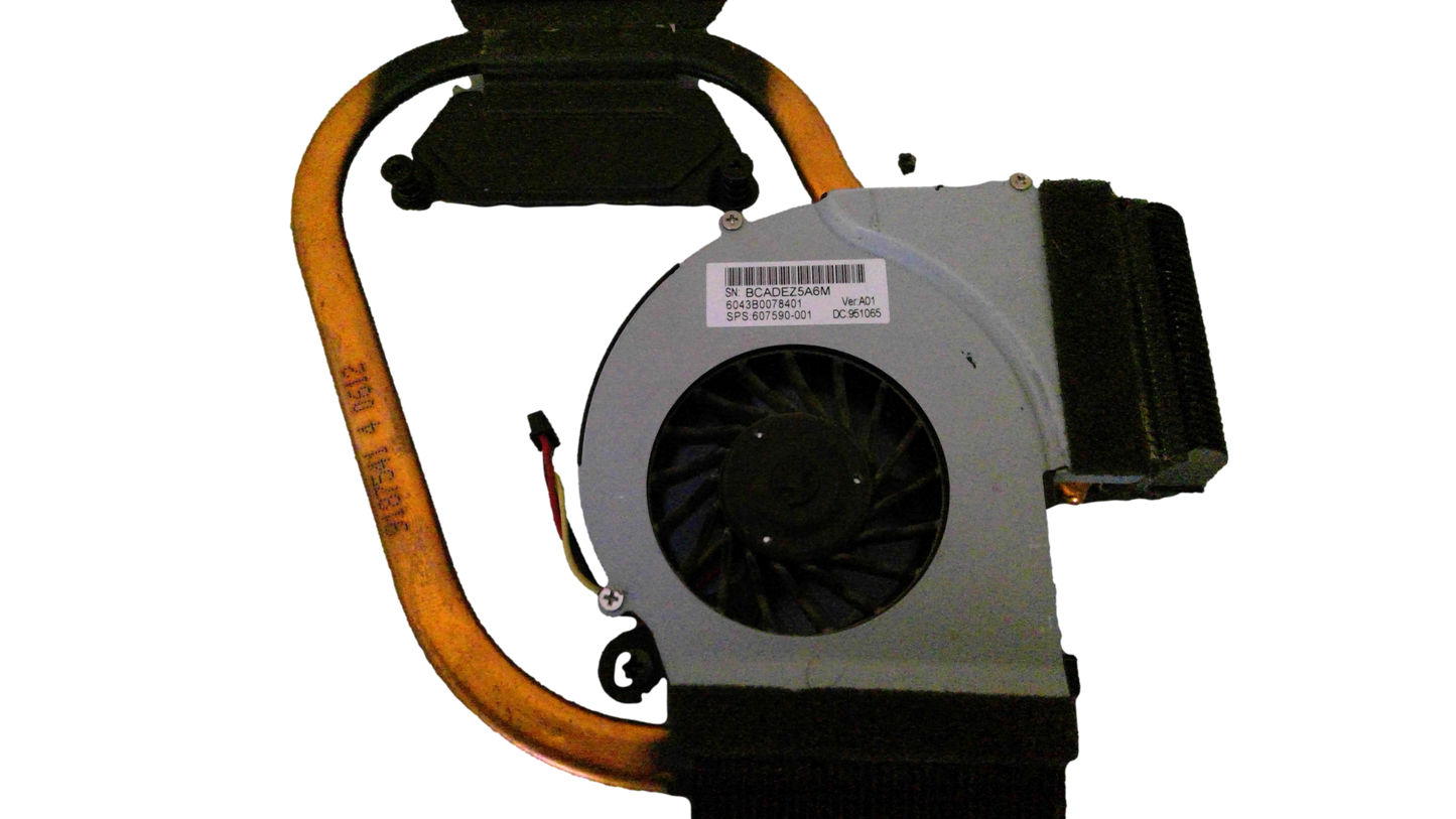 HP Pavilion DV5-2000 DV5T-2100 Laptop CPU Cooling Fan & Heatsink 607590-001