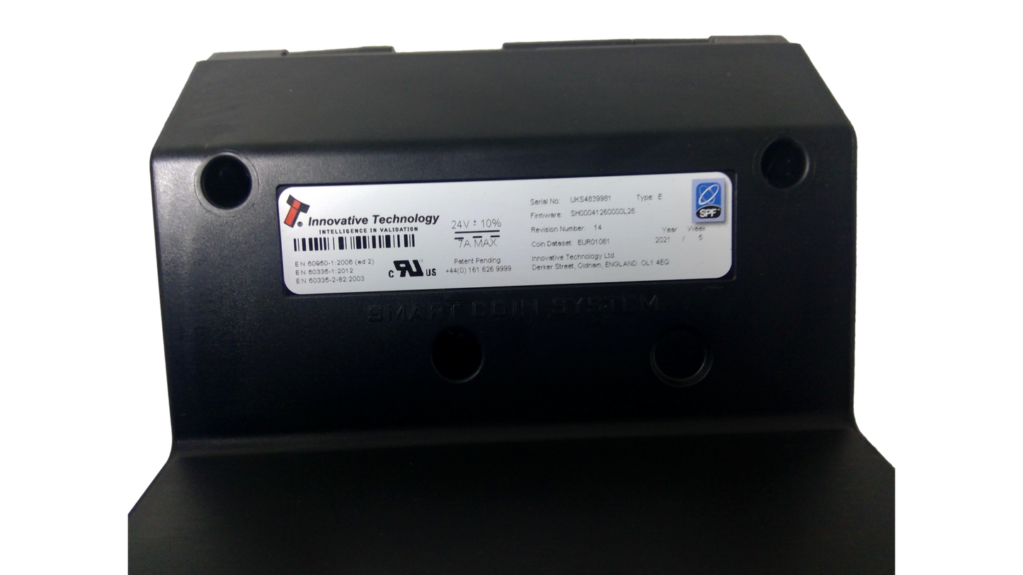 Innovative Technologies NCR  Smart Coin System Type E  Rev. 14 (TOP PORTION)
