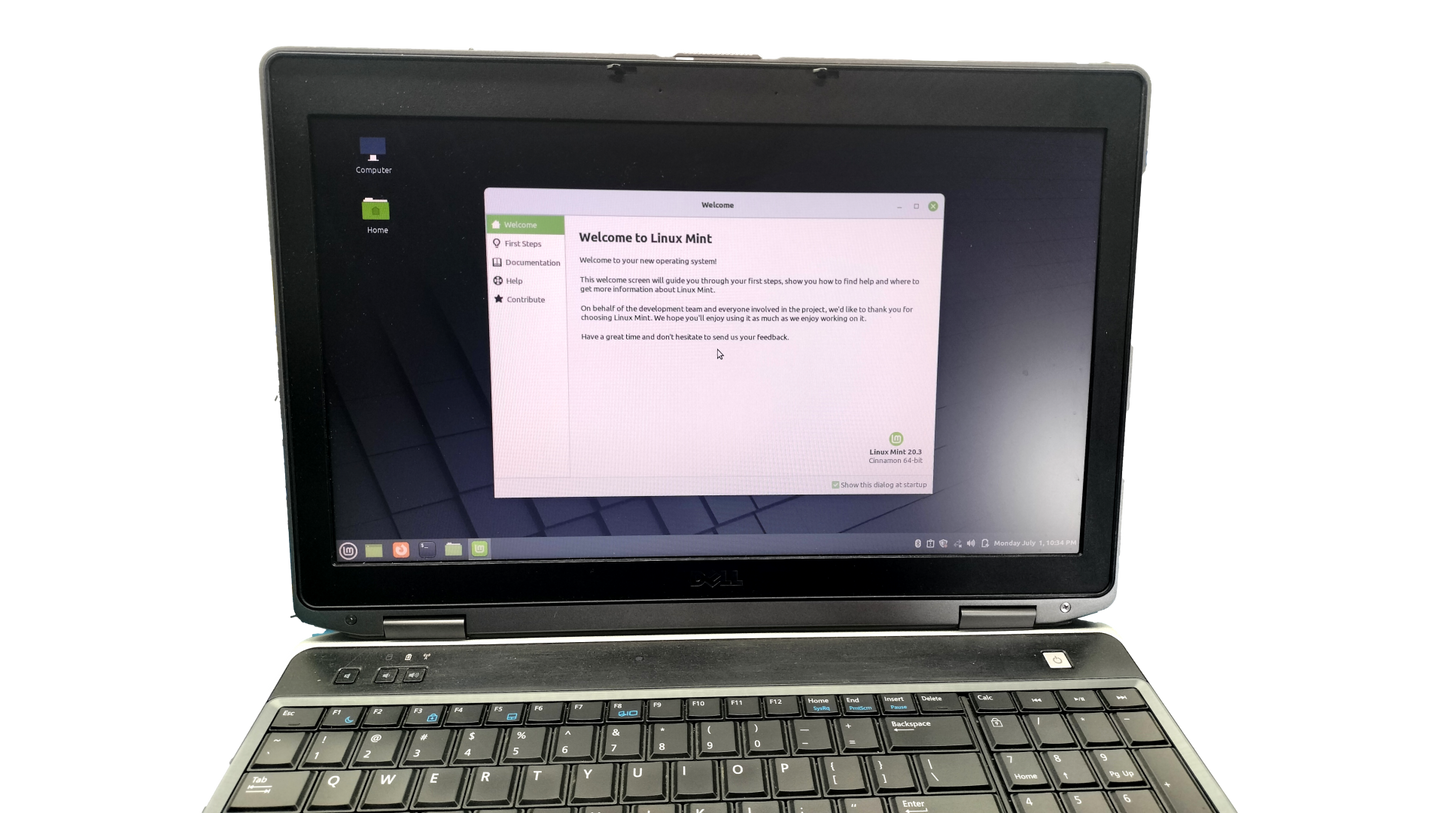 Dell Latitude E6530 15.6" i5-3340M 2.70GHz 8GB 500GB HDD Linux Mint