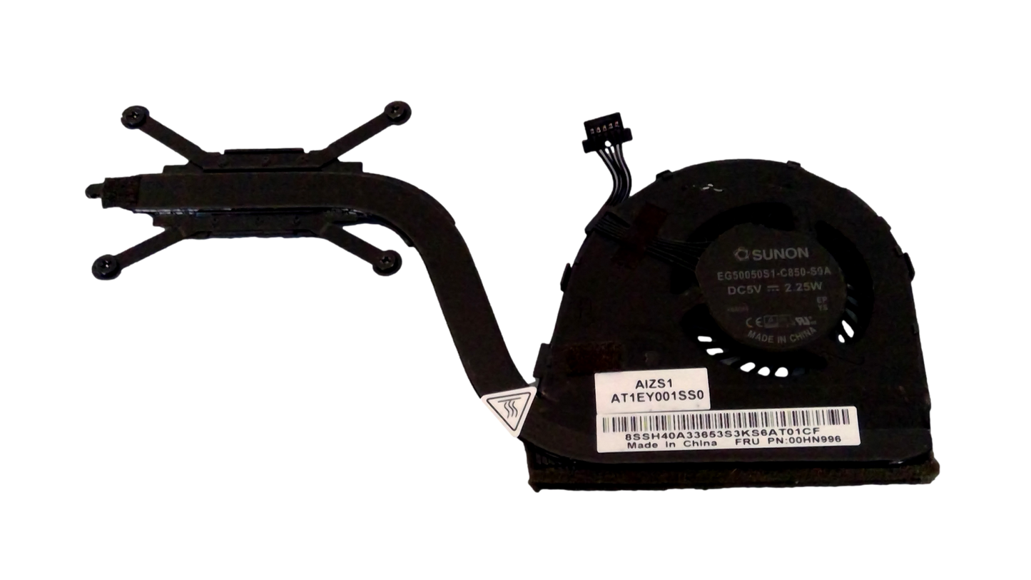 Lenovo ThinkPad Yoga 260 12.5" Laptop Cooling Fan W/ Heatsink 00HN996