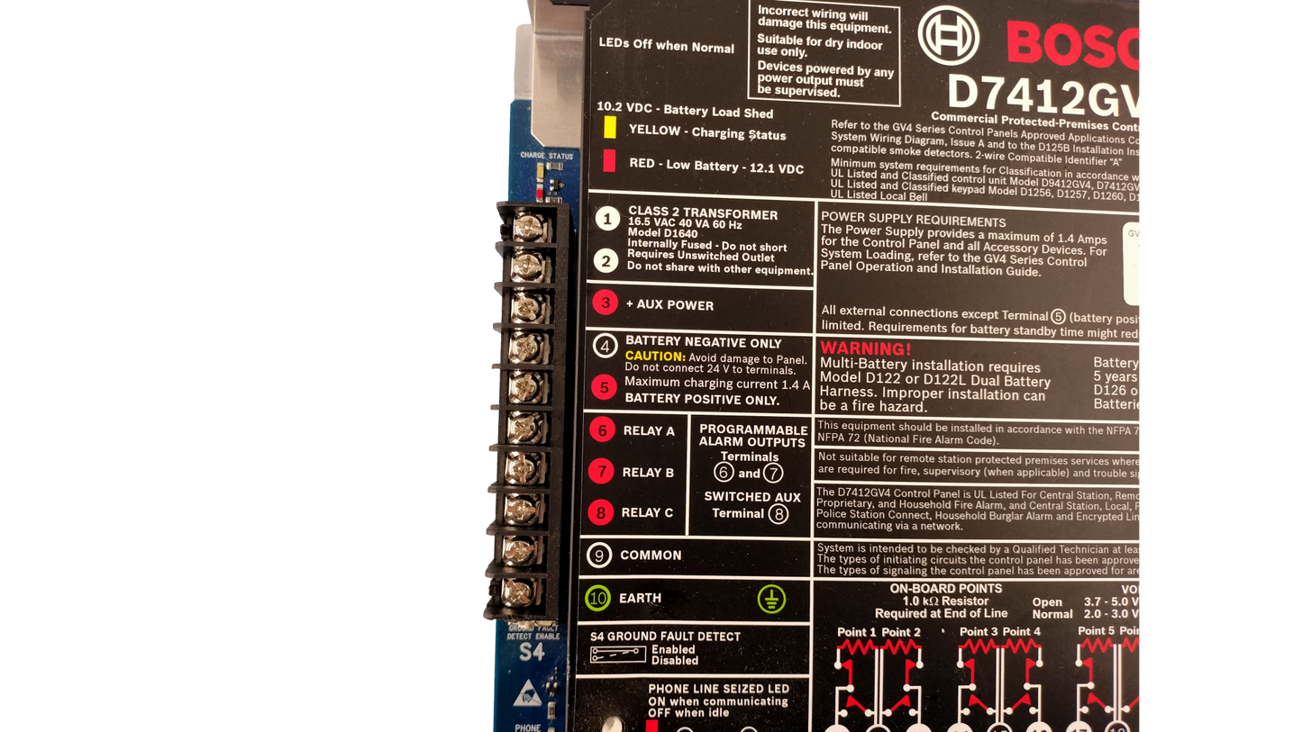 Bosch D7412GV4 Control Communicator