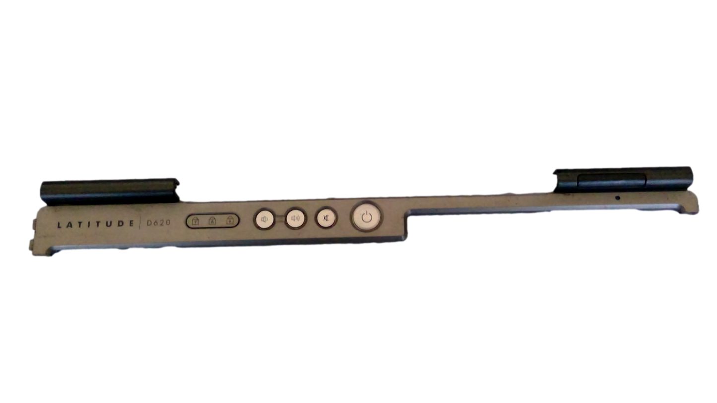 Latitude D620 Center Control Power Button Hinge Cover WD614