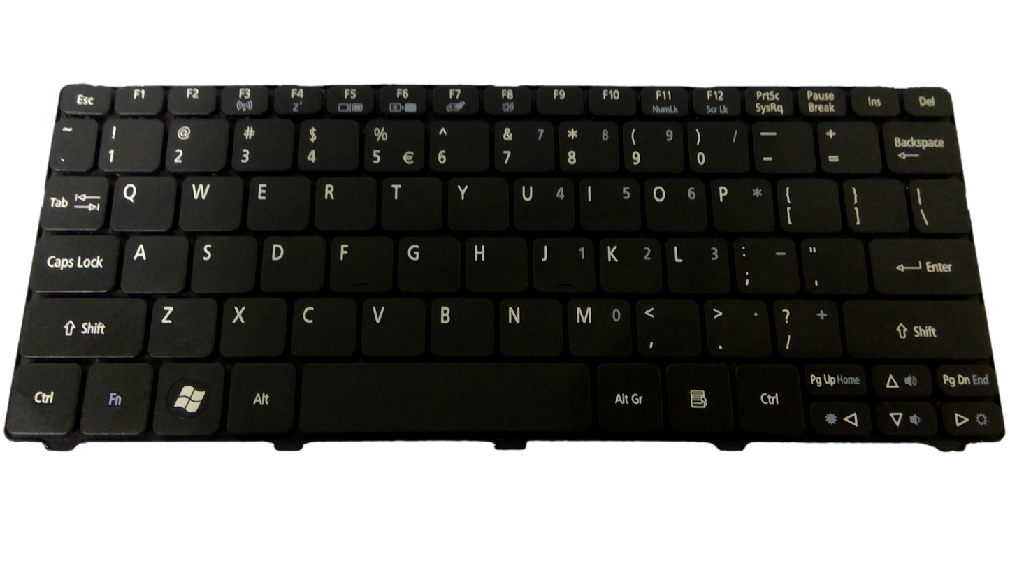 OEM ACER ASPIRE ONE D255 Black Keyboard PK130D31A00 V111102AS3 012A3011D