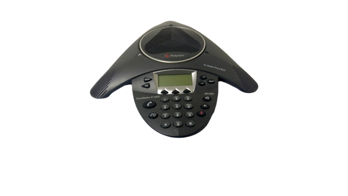 Polycom SoundStation IP 6000 HDvoice VoIP Conference Phone