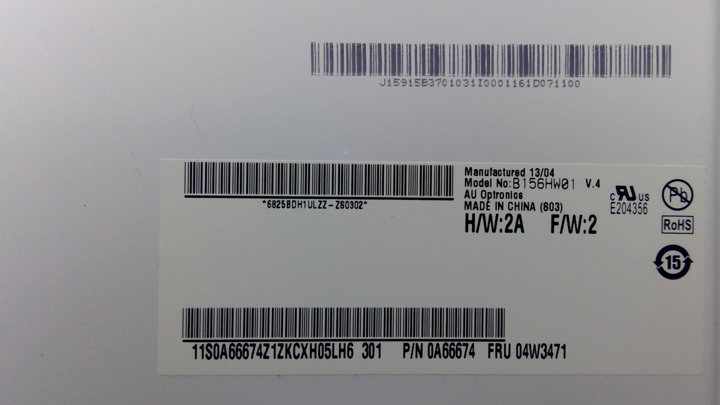 B156HW01 V.4 B156HW01 V.7 New Laptop LCD Screen 15.6" 1920*1080 Full HD